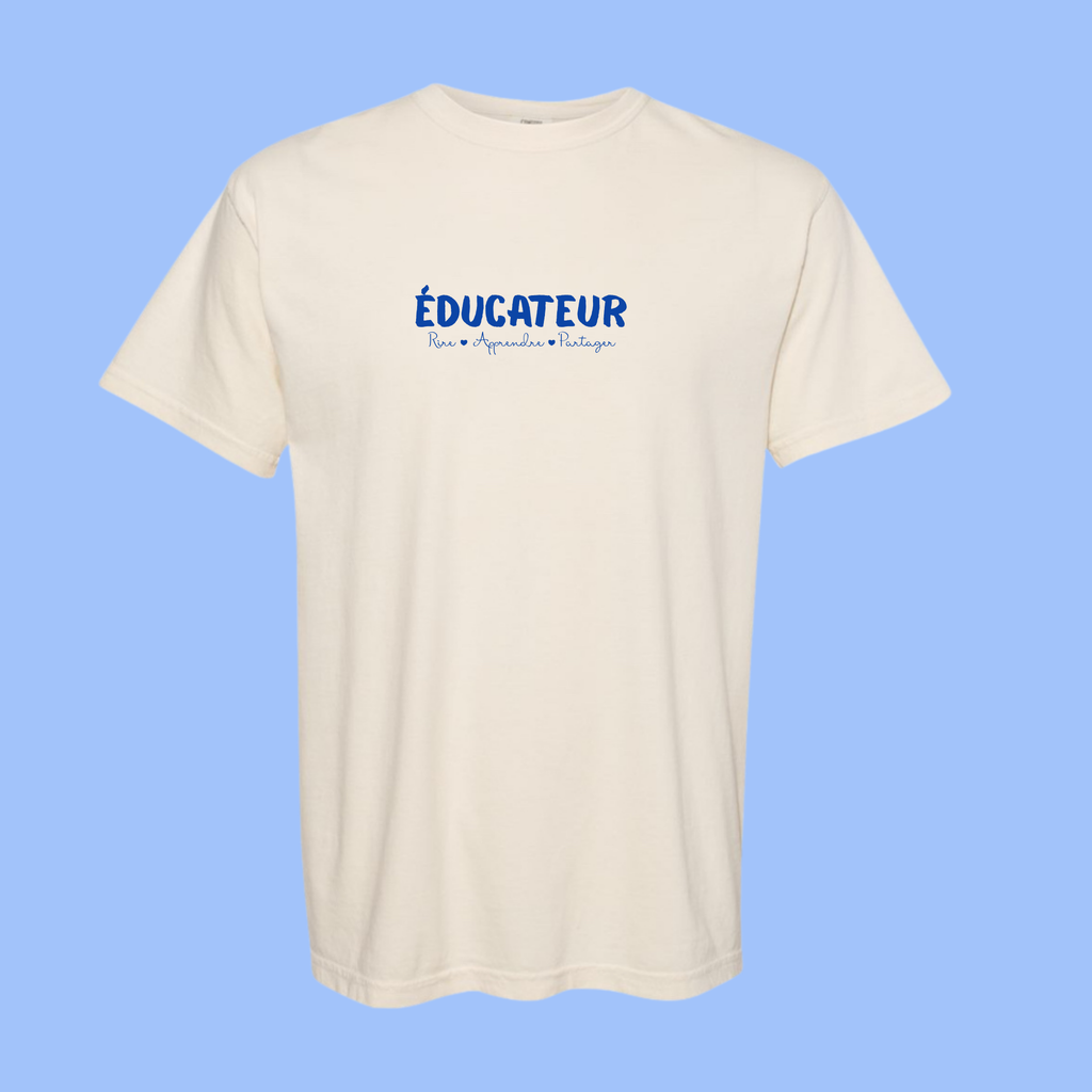 Éducateur.rice - T-shirt - Rire, Apprendre, Partager